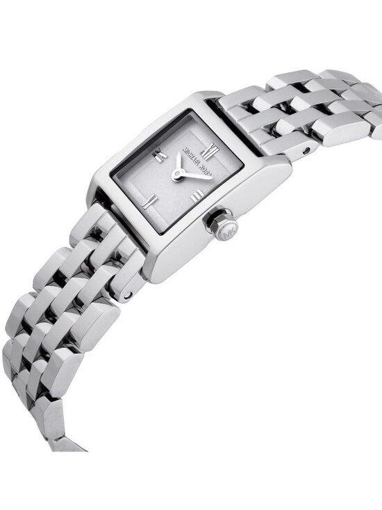 NWT Michael Kors Micro Georgie Quartz Silver Dial Ladies Watch main image 3